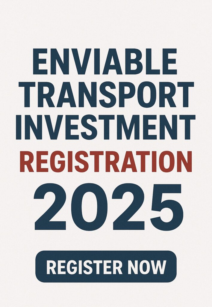 Enviable Transport Investment Registration 2025
