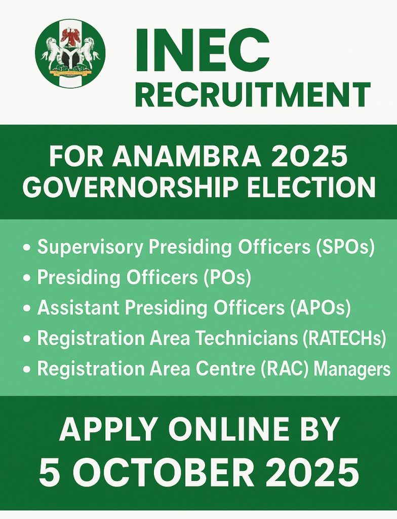 INEC Recruitment 2025
