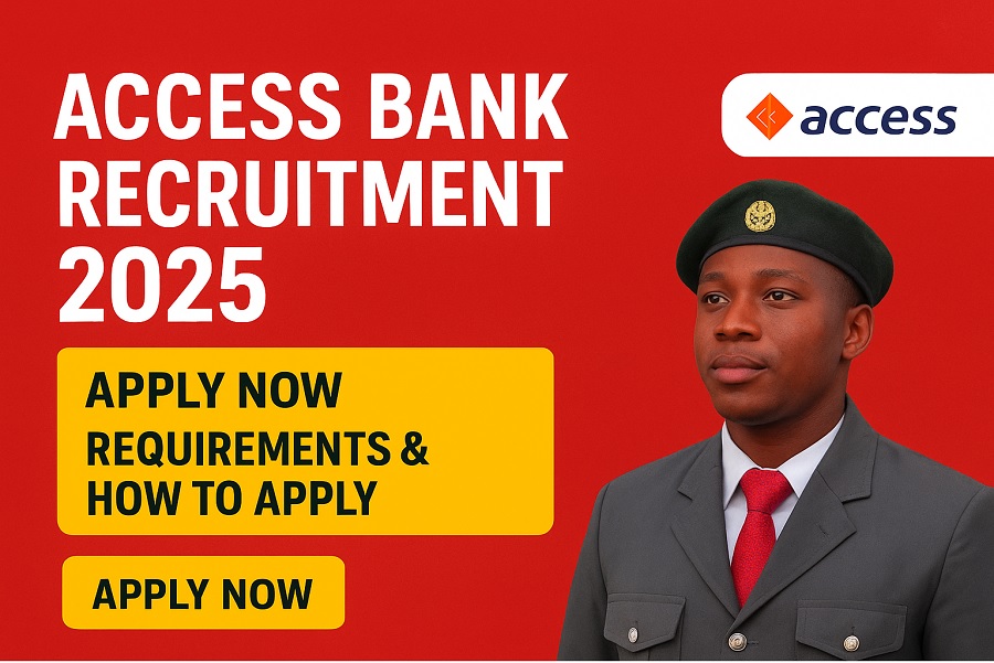 Access Bank Entry Level Recruitment