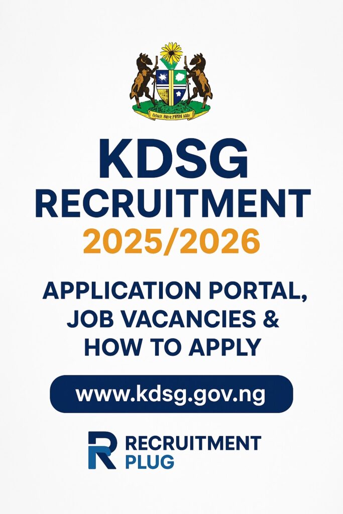 KDSG Recruitment 2025