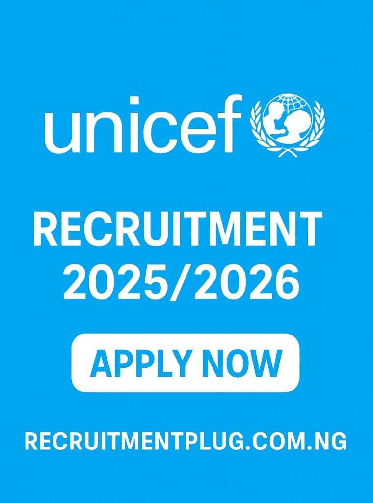 UNICEF Recruitment 2025