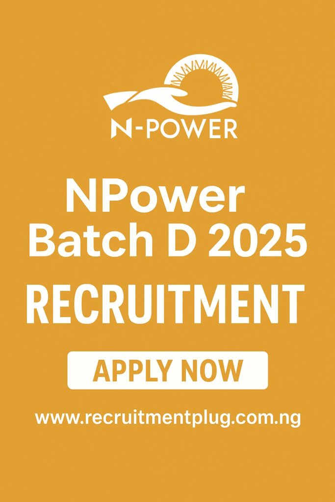 NPower Batch D 2026 recruitment
